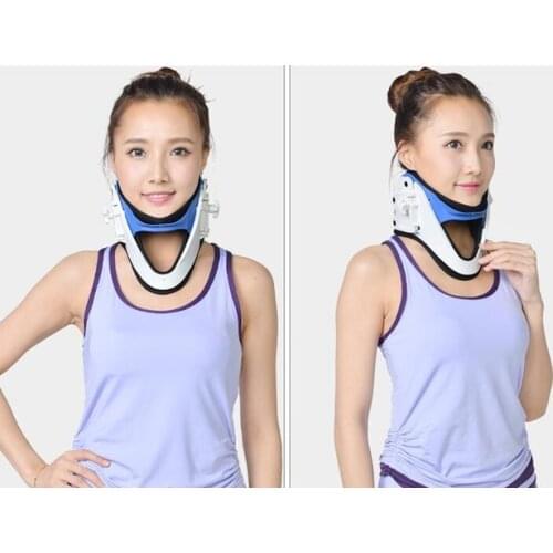 Anatomical supports Adjustable neck collar cervical neck support fixture neck traction brace