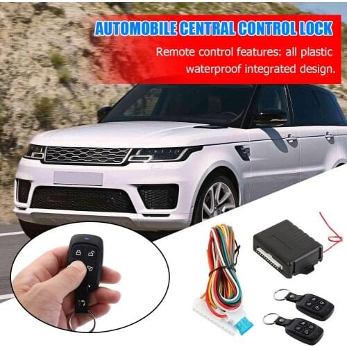Car Remote Locking Central Entry Alarm System Door Kit Auto Keyless 410/T105 for Caring Personal Cars Accessories