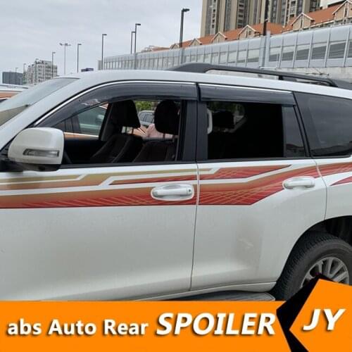 For Land Cruiser Prados FJ150 Window Visor For Prados 2018-2019 Vent Shades Sun Rain Deflector Guard 4PCS/SET Car Styling