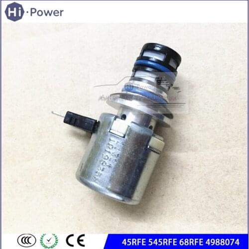 Transmission Control Solenoid Valve OEM 45RFE 545RFE 68RFE 4988074 for Dodge Jeep Chrysler Original Refurbishment