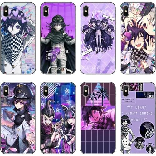 Kokichi Ouma Girl anime soft Phone Case For Samsung Galaxy Note 10 9 8 5 4 S10E S10 Lite S9 S8 S7 S6 Edge Plus S5 S4 Mini