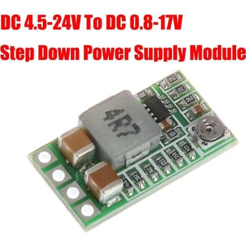 10 PCS/LOT Mini DC-DC Step Down Power Supply Module 3A Buck Converter Adjustable 1.8V 2.5V 3.3V 5V 9V 12V for Arduino DIY Kit