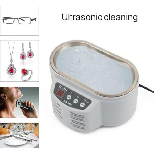 Ultrasonic Cleaner Intelligent Control Dropship For Jewelry Glasses Circuit Board Cleaning Machine Mini Sonic Cleaner Bath