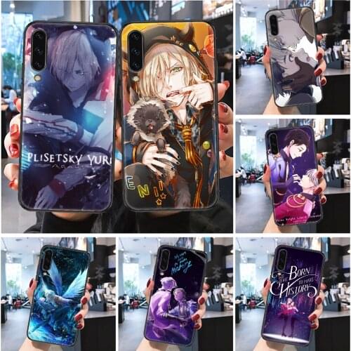 Yuri on Ice Katsuki Plisetsky Phone case For Samsung Galaxy A 3 5 7 8 10 20 21 30 40 50 51 70 71 E S 2016 2018 4G black luxury