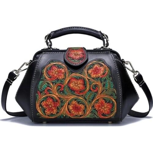 2021 New Designer Brand Luxury Womens Bag Handmade Genuine Leather Handbags New First Layer Cowhide Ladies Shoulder Bags Bolsa