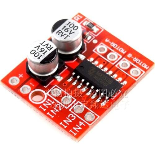 10pcs/lot 2 DC motor drive module reversing PWM speed dual H bridge stepper motor Mini victory L298N