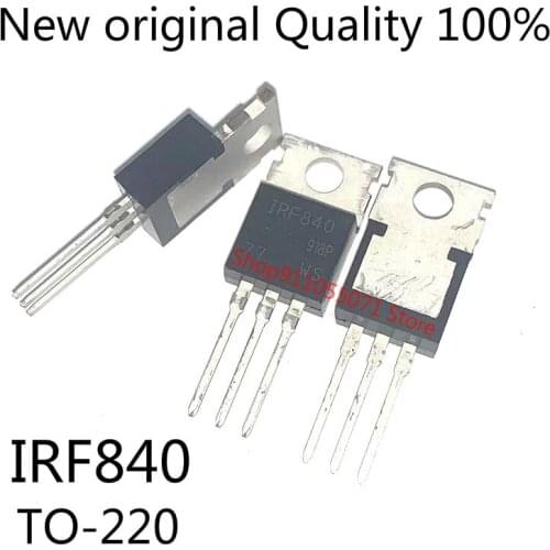 10PCS/LOT IRF840 TO-220 500V 8A New spot hot sale