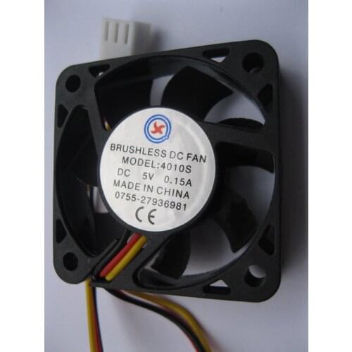 15 pcs Brushless DC Cooling Fan 5V 4010S 7 Blade 40x40x10mm 3 Wires Sleeve-bearing