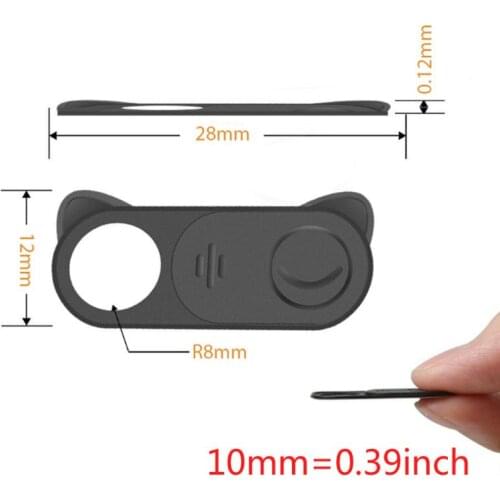 2PCS Slide Camera Cover Webcam Cap Privacy Securtiy Protector Self-Adhensive Desktop Laptop PC Computer