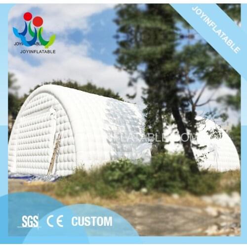 25X15m Giant white tent inflatable tunnel marquee with 0.6mm pvc for outdoor event
