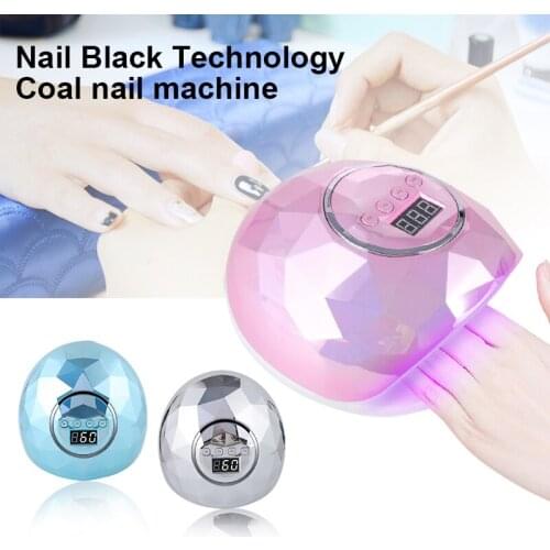 86W Dual Light Source LED Nail Art Lamp Smart Sensor Nail Baking Light Colorful Nails Lamp Nail Polish Glue Dryer Manicure Tools