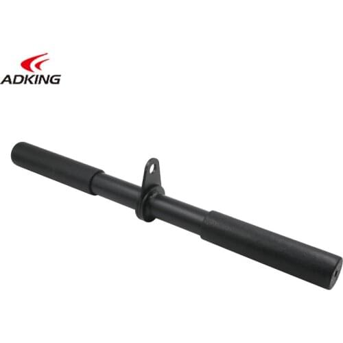 Home gym exercise back arm shoulder muscle cable accessories straight bar biceps stroller weightlifting machine accessories