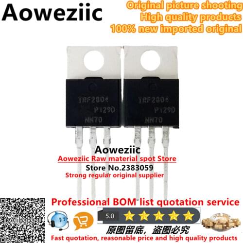 Aoweziic 2017+ 100% new imported original IRF2804PBF IRF2804 TO-220 N channel field effect transistor 40V 75A