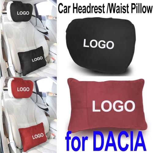 Auto Accessories 1PCS Neck Pillow Auto Car Seat Lumbar Cushion Car Headrest Waist Pillow for Duster Logan Sandero Lodgy Dokker