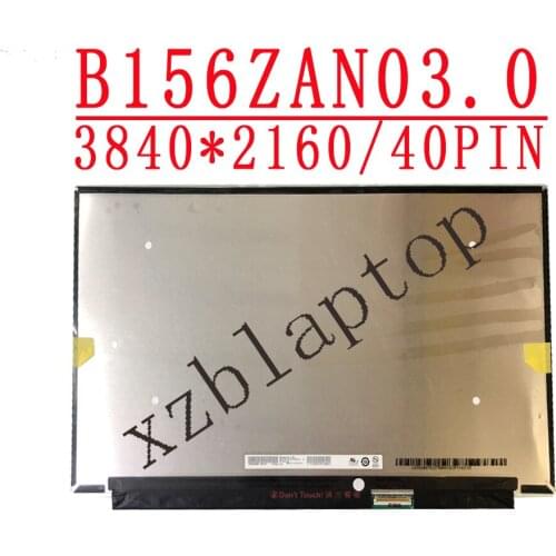 B156ZAN03.0 15.6" 4K LCD Screen Display 3840x2160 EDP 40PIN fit B156ZAN03.3 B156ZAN03