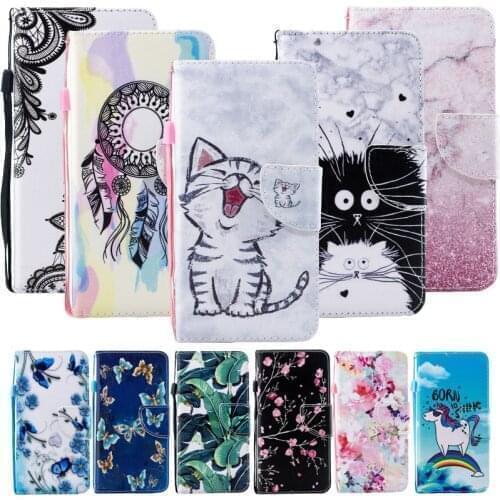 Cat Butterfly Case For Samsung Galaxy A10 A10S A20 A20S A30 A30S A40 A50 A50S A70 A60 A51 A71 Unicorn Book Leather Phone Cover