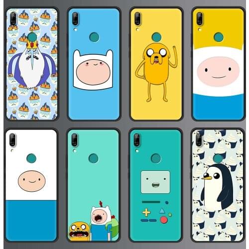 Adventure Time Beemo BMO Phone Case for Huawei Y6 Y7 Y9 2019 Y8p Y9a Y8s Y7a Y6p Y5p Mate 20 Lite Soft Silicone Cover Bumper