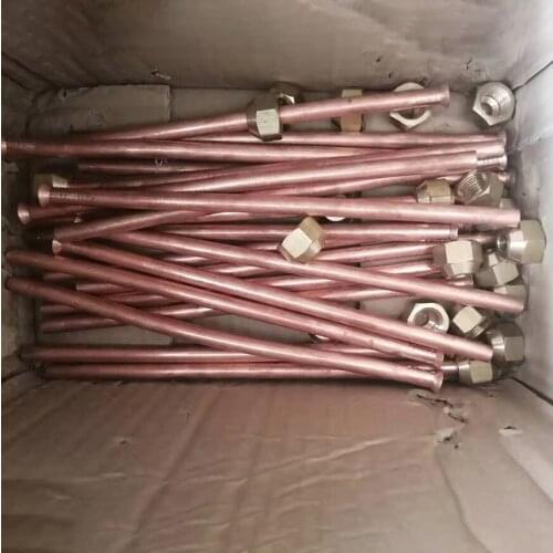 M14 Nut+8mm 20cm Copper tube for High Frequency Induction Heater Furnace 20 set