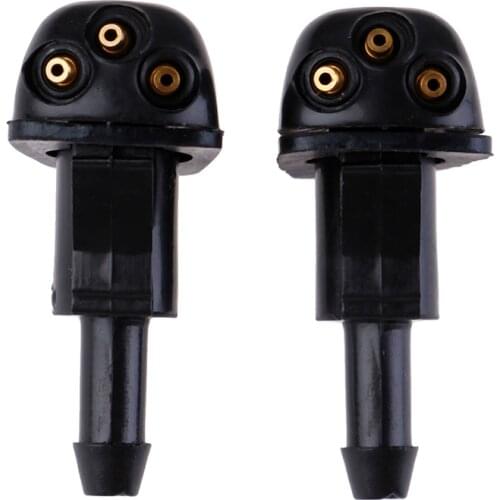 Hot Sale 2X Plastic High Quality Windshield Wiper Washer Spray Nozzle