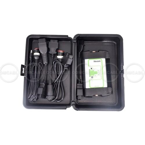 88890300 Truck Diagnostic tool for volvo Vocom scanner with laptop install 2 software into 1 laptop Hard Disk PTT 2.5.87 & 1.12