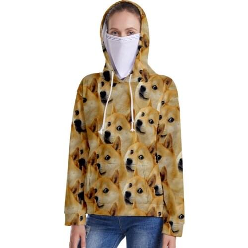 Cartoon Kawaii Hoodies 3D Printed Cat Oversize Mens Women Sweatshirt Pullover Long Sleeve Hooded Sweatshirts Tops and Headscarf