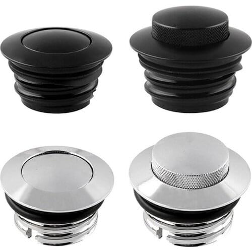 Motorcycle Accessories Screw-In Flush Mount Fuel Tank Gas Cap for Harley Sportster 1982-2006 Dyna FXD Softial CVO