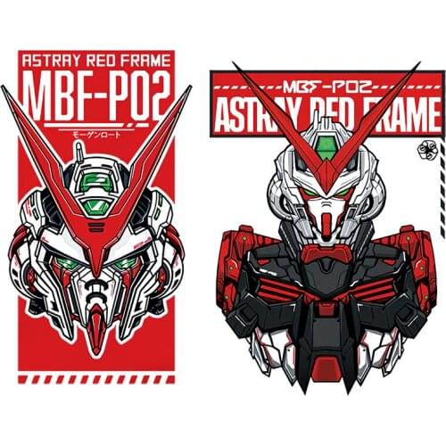 Three Ratels CC53 GUNDAM breaker Super Staffie decal on Wall Fridge Toilet car bike