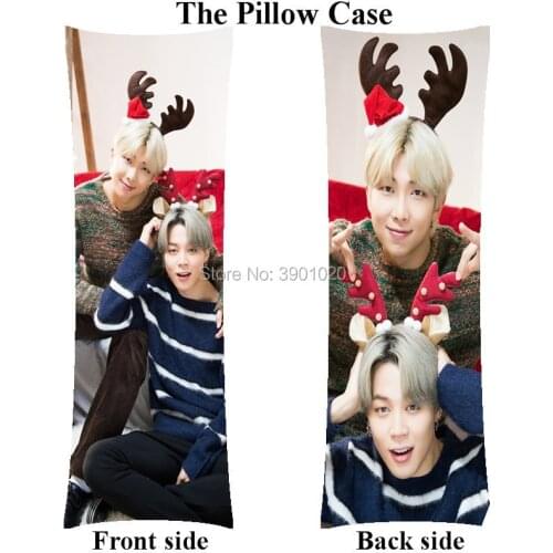 Boy girl Jungkook Pillowcase 150cmx50cm woman jin j hope home long body pillowcover case Only