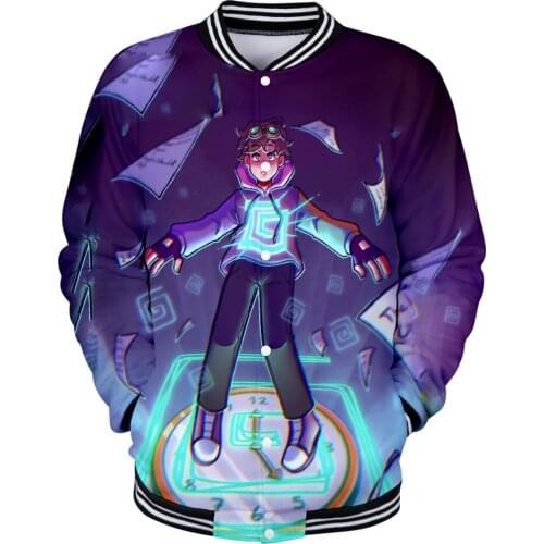 Karl Jacobs GeorgeNotFound Dreamwastaken MCYT 3D autumn winter Holiday Men/Women casual Baseball Uniform Streetwear sweatshirt