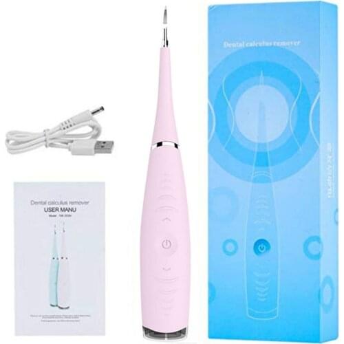 Portable Electric Sonic Dental Scaler Tooth Calculus Remover Tooth Stains Tartar Tool Dentist Teeth Whitening Oral Hygiene