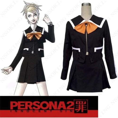 Anime Persona 2 Tsumi school uniform innocent sin Cosplay Costume Tailor Made