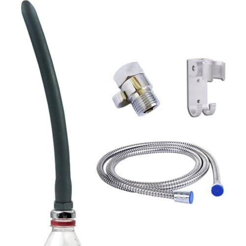 Wetips Silicone Anus Showers Douche Enema Anal Cleaning Shower Douche Head Anal Wash Enema Shower Nozzle For Bidet Enema Shower