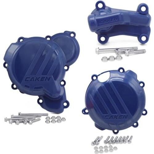Clutch Guard Water Pump Cover Ignition Protector For K.T.M. SX XC XCW XC-W TPI Six Days For Husqvarn TE TC TX 250 300 250i 300i