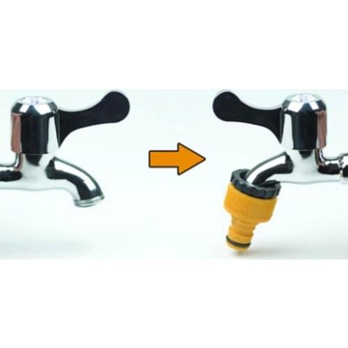 1PC Quick Connector Nozzle Hose Nipple Joint Sprinklers Garden Plant Irrigation Watering Nozzles Garden Supplies