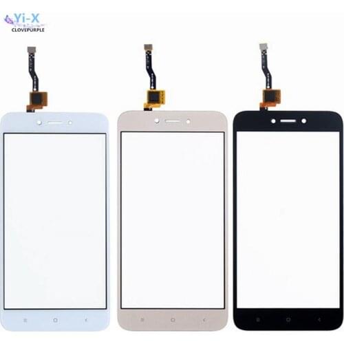 10pcs/lot Front Glass Touch Screen For Xiaomi Redmi 5A Mobile Touch Glass Digitizer Panel Lens Sensor TouchScreen For Hongmi 5a