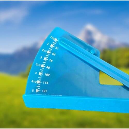 2PCS Deck Level Gauge Lawn Grooming Tool Cutting Deck Level Gauges Leveling Meter Lawn Grooming Tools Gardening