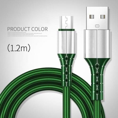 3A Nylon Safe Type-C Fast Charging Data Cable Charger Cord for Mobile Phone