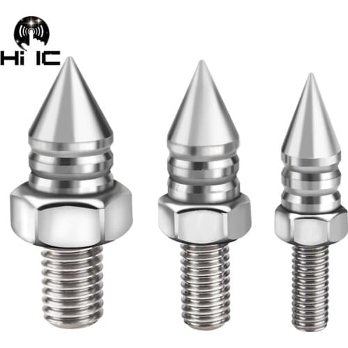 4PCS HIFI Audio Speaker Spikes 304 Stainless Steel Speakers Foot Nails /Pads Stand Anti-shock Shock Isolation Nail Absorber