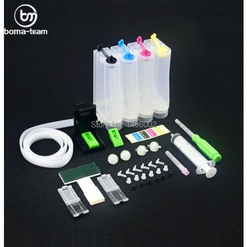 4C universal CISS for Canon DIY CISS for HP with drill and Suction tool and all accessories