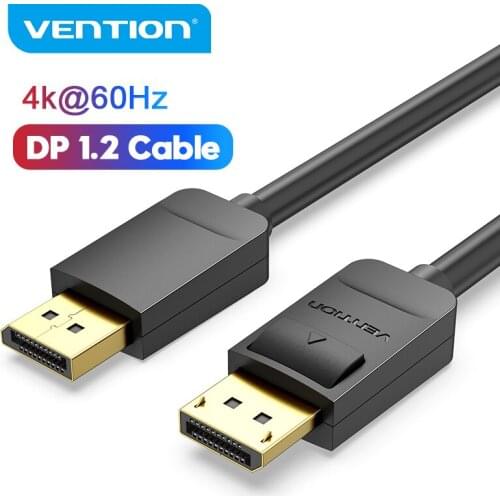 Vention DisplayPort 1.2 Cable 4K HD 144Hz 21.6Gbps Display Port Adapter for Video Laptop HDTV DisplayPort to DisplayPort cable