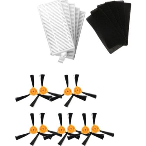 Robot Vacuum Cleaner Side Brush Filters HEPA Filters for CONGA EXCELLENCE 990 Robotic Vacuum Cleaner Parts Accessories