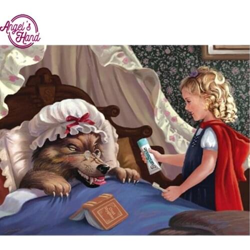 Diamond Painting "Cartoon" Needlework 5D Diamond Embroidery Cross Stitch Crystal Home Decor Mosaic DIY