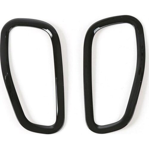 Car Front Side Fender Light Lamp Decoration Cover Trim Stickers Accessories for Jeep Renegade 2016-2019 Car Styling