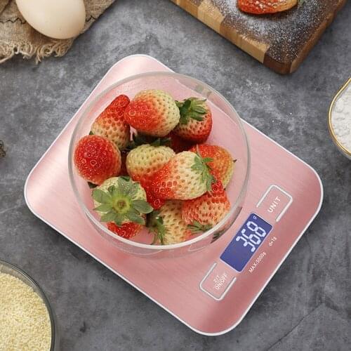 Stainless Steel Electronic Scales Kitchen Food Libra Jewelry Digital Smart Weight Balance Coffee Precision Amount For Cooking