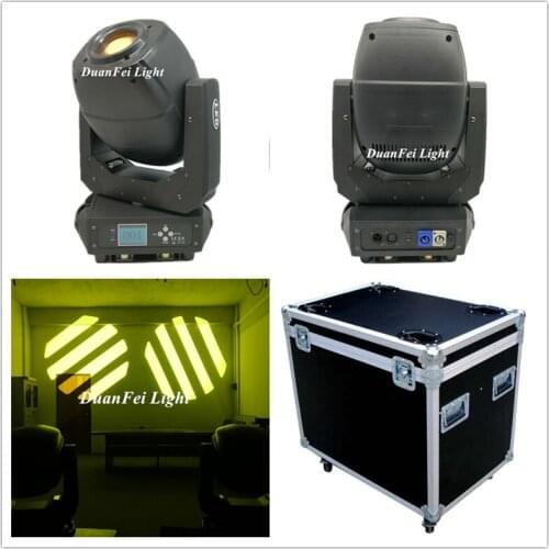 Flightcase) 4pcs Beam 230W Moving Head Zoom LED SPot Lyre Gobo Prism Moving LED 230W