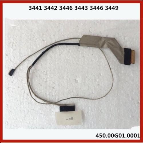 LAPTOP LCD LVDS Video LCD display Cable LED Screen Cable Flex Cable For Dell Inspiron 3441 3442 3446 3443 450.00G01.0001