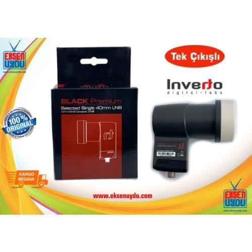 Inverto Black Premium 0,2dB Single LNB-Quality Hd And 4K Compatible Universal Single Output Lnb