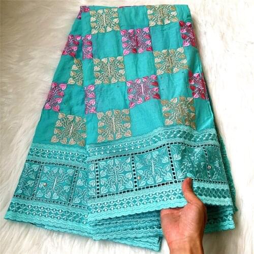 Beautiful African Swiss voile Lace Fabric 100% Cotton Embroidered 2021 High Quality French Net Lace Fabric 5Yards/Lot TL17 (1)