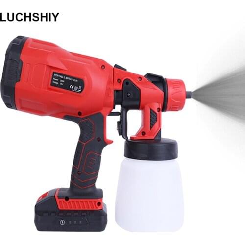 Paint Spray Guns 800ML Airless Paint Sprayer Machine Painting High Pressure Power Spay Guns For Car / Home Decorating Airbrush