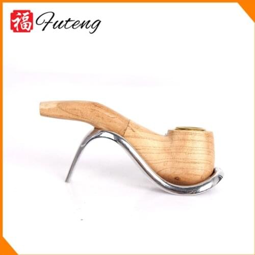 Creativity Fashion Smoking Pipe Wood Small Durable Smoking Cigarette Pipe gift box Detachable Tobacco Pipes accessories